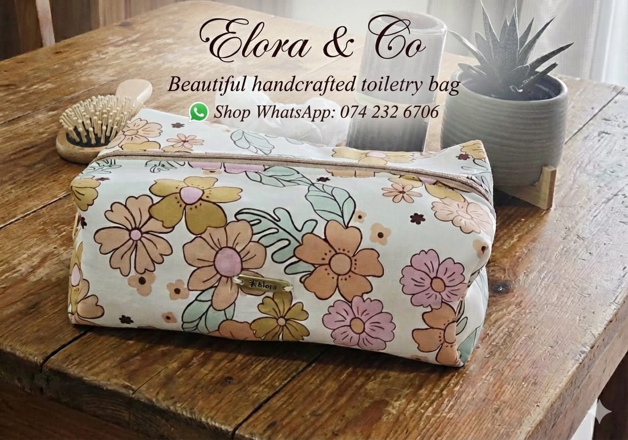 HANDCRAFTED TOILETRY BAG